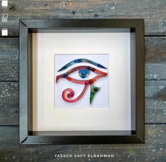 Ancient Egyptian Collection artwork by Yasser Safy Elrahman featuring Nile-inspired ancient Egyptian motifs and hieroglyphic designs.