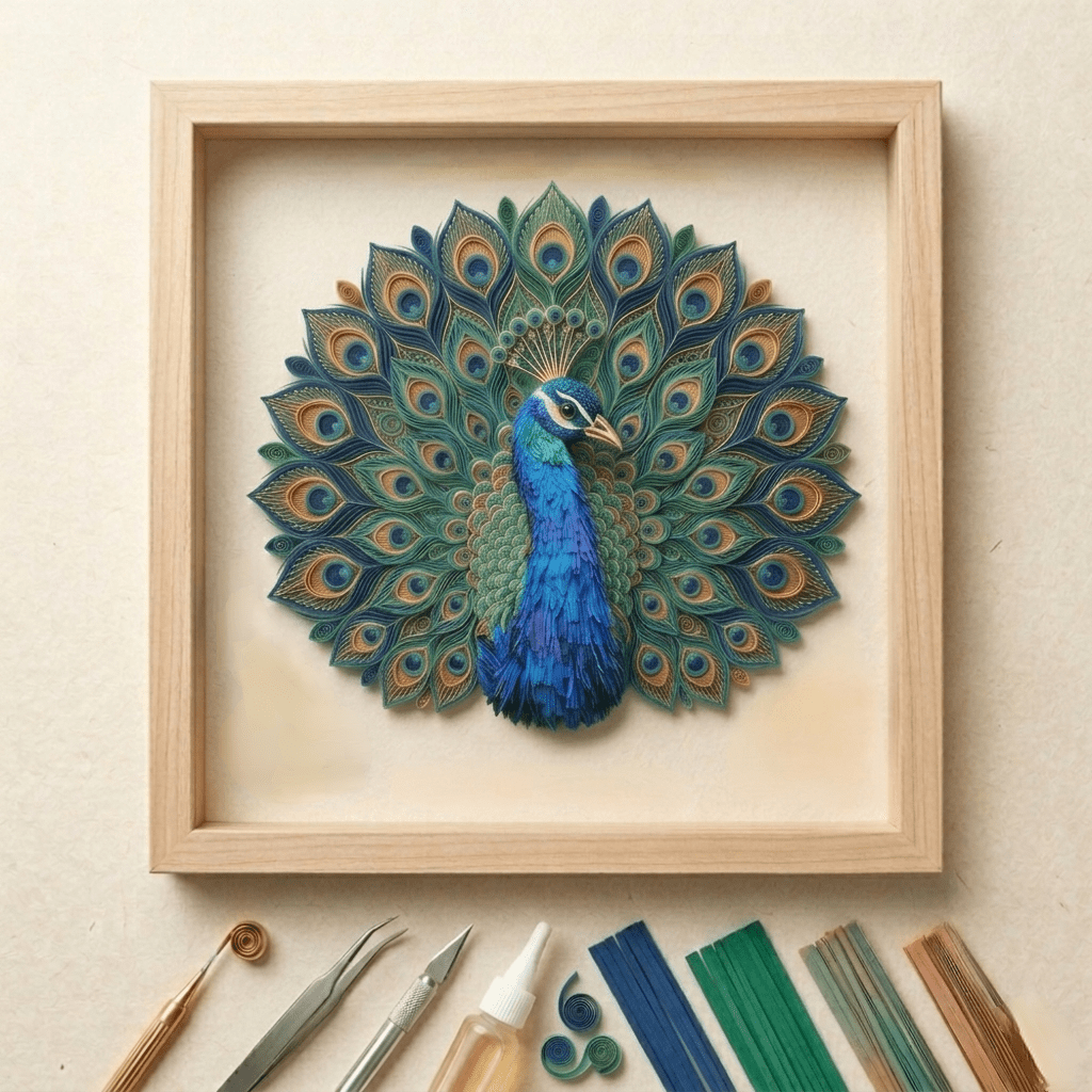 Advanced Paper Quilling Masterclass: Wildlife & Nature Portraits - Art learning - Yasser Safy Elrahman -