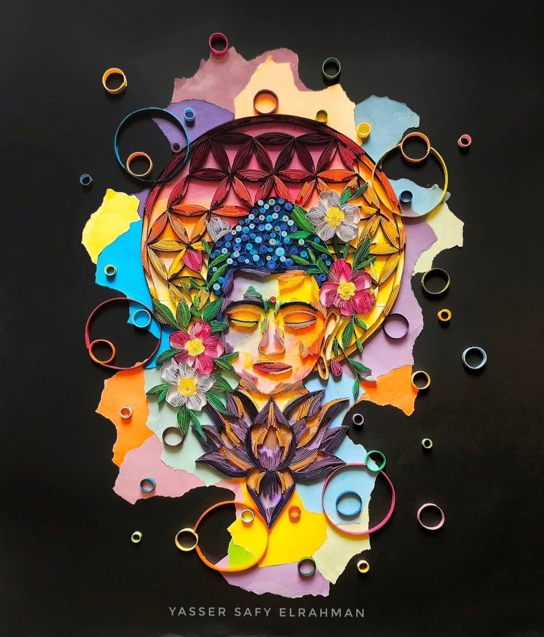 Buddha: The Architecture of Thought - Artwork - Yasser Safy Elrahman - 