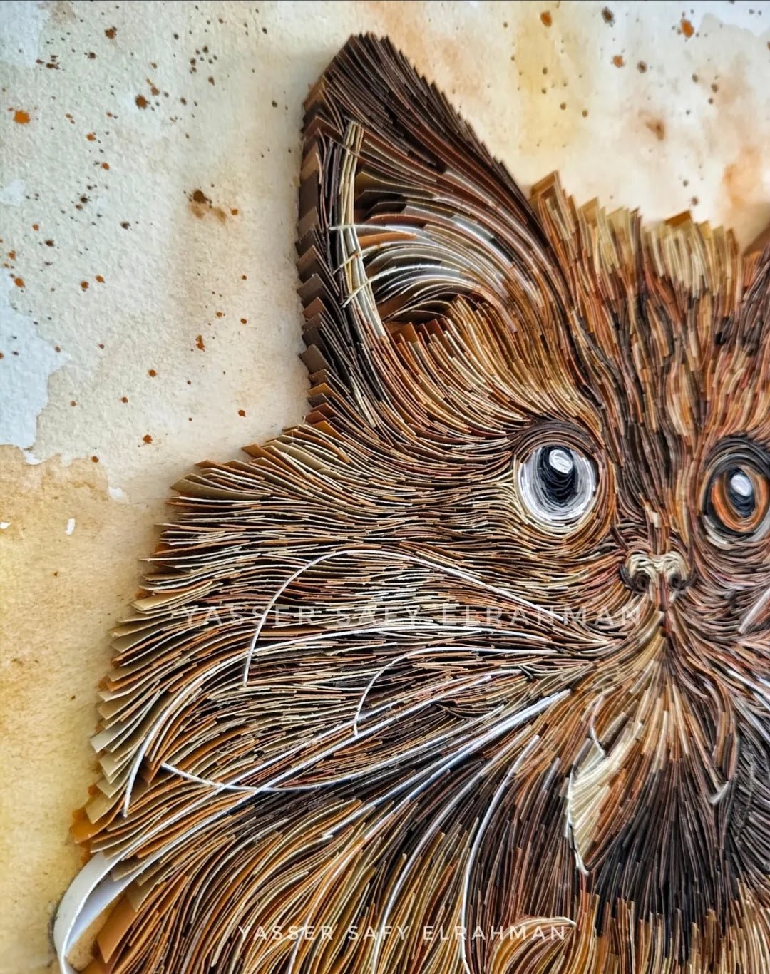 Bespoke pet and animal portrait artwork by Yasser Safy Elrahman featuring a detailed, personalized animal illustration.